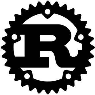 An image of the Rust programming language icon
